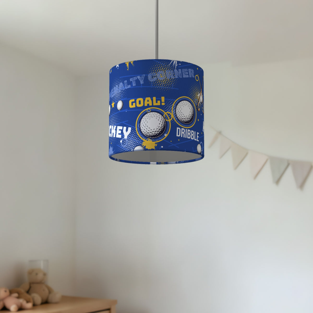 Royal Hockey Hero lampshade - 20cm x 18.5cm Ceiling - photo 2