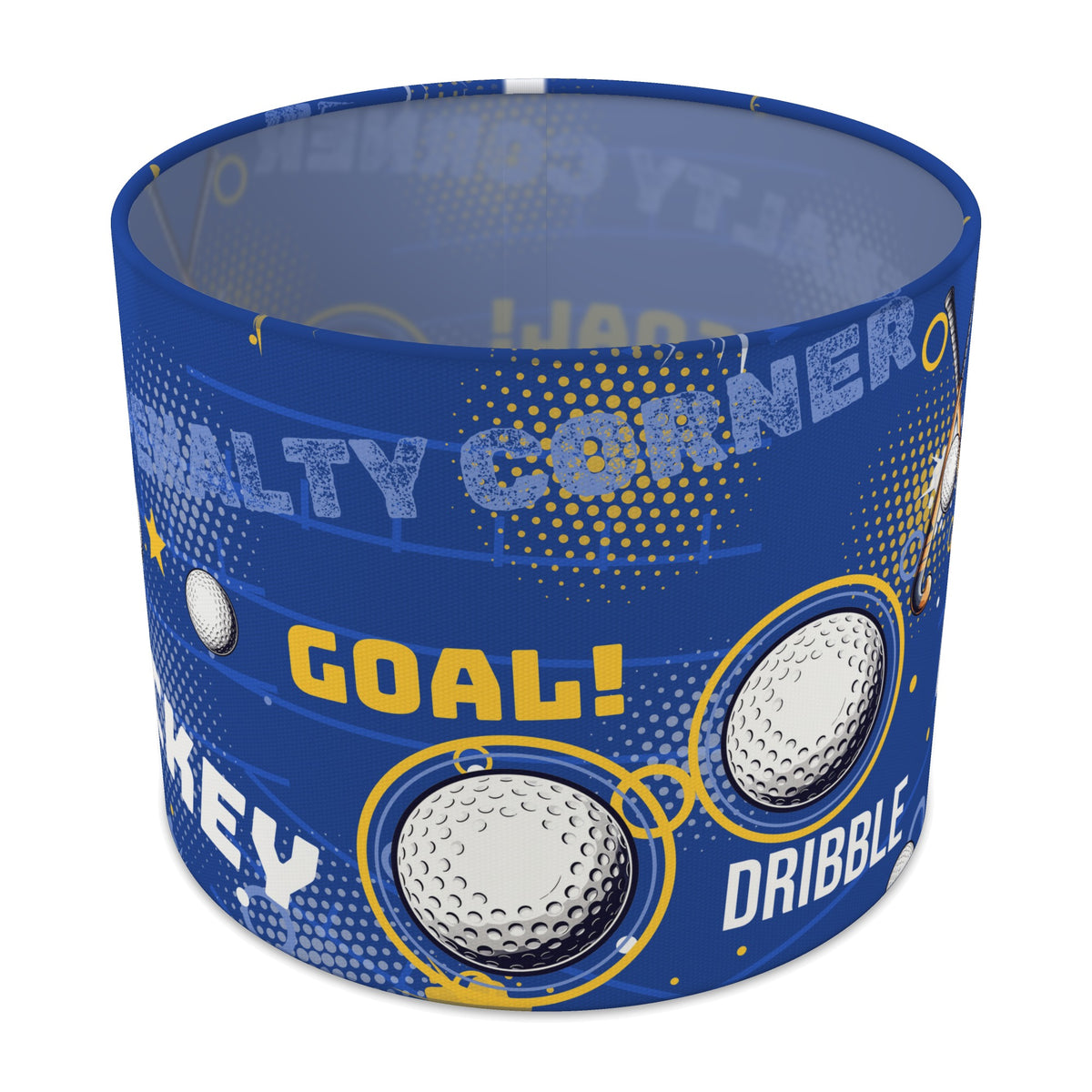 Royal Hockey Hero lampshade - 25cm x 20cm Table