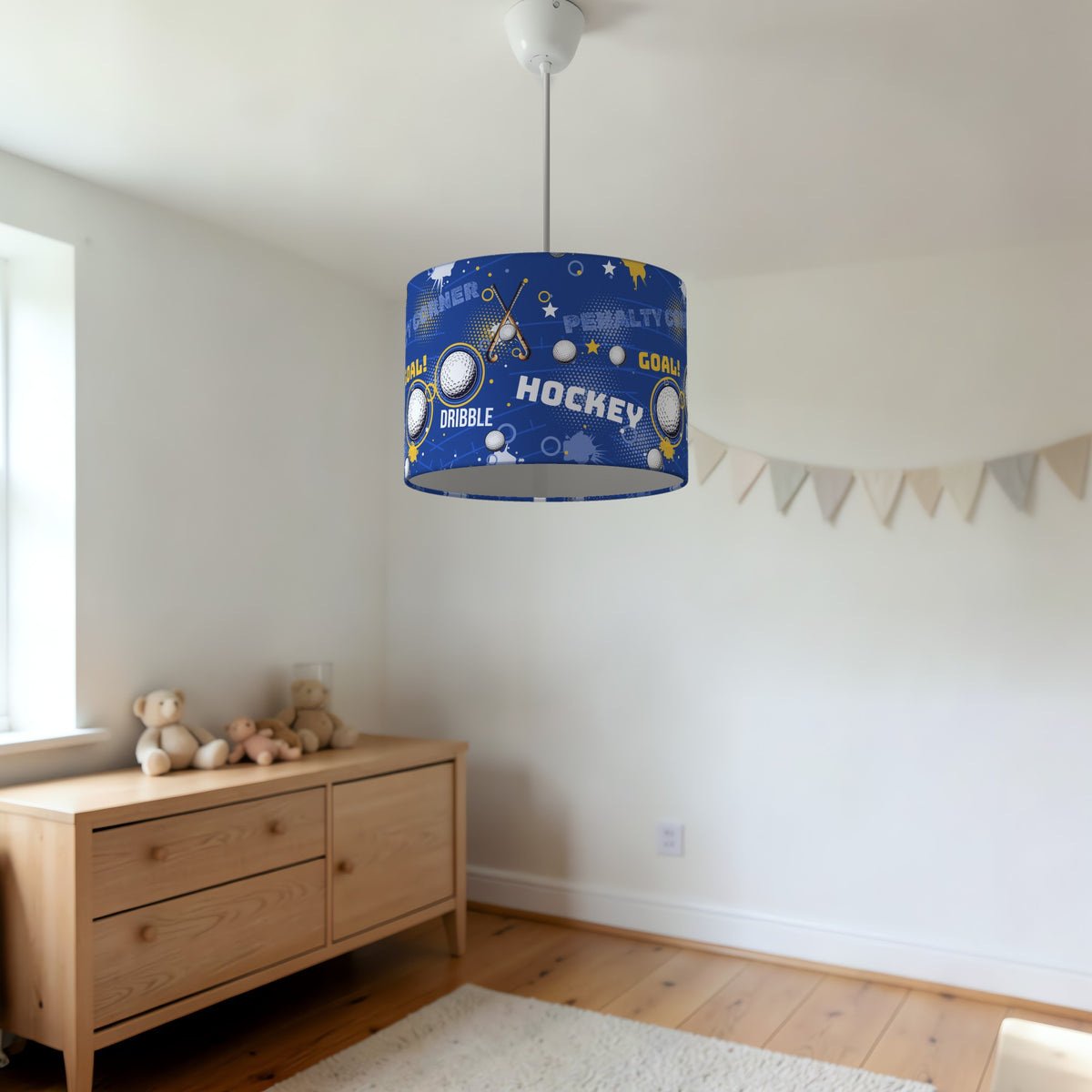 Royal Hockey Hero lampshade - 20cm x 18.5cm Ceiling - photo 3