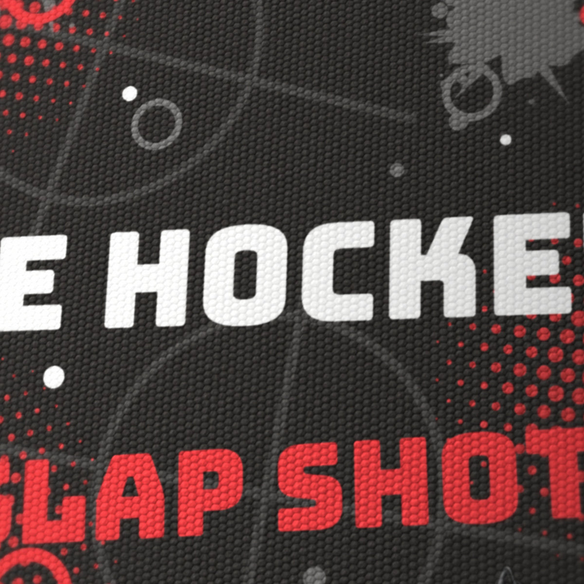 Black Ice Hockey Face lampshade - 20cm x 18.5cm Ceiling - photo 6
