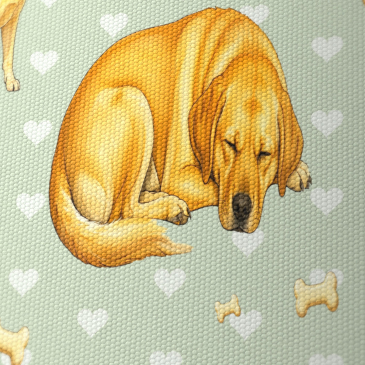 Sage Labrador Love lampshade - 20cm x 18.5cm Ceiling - photo 6