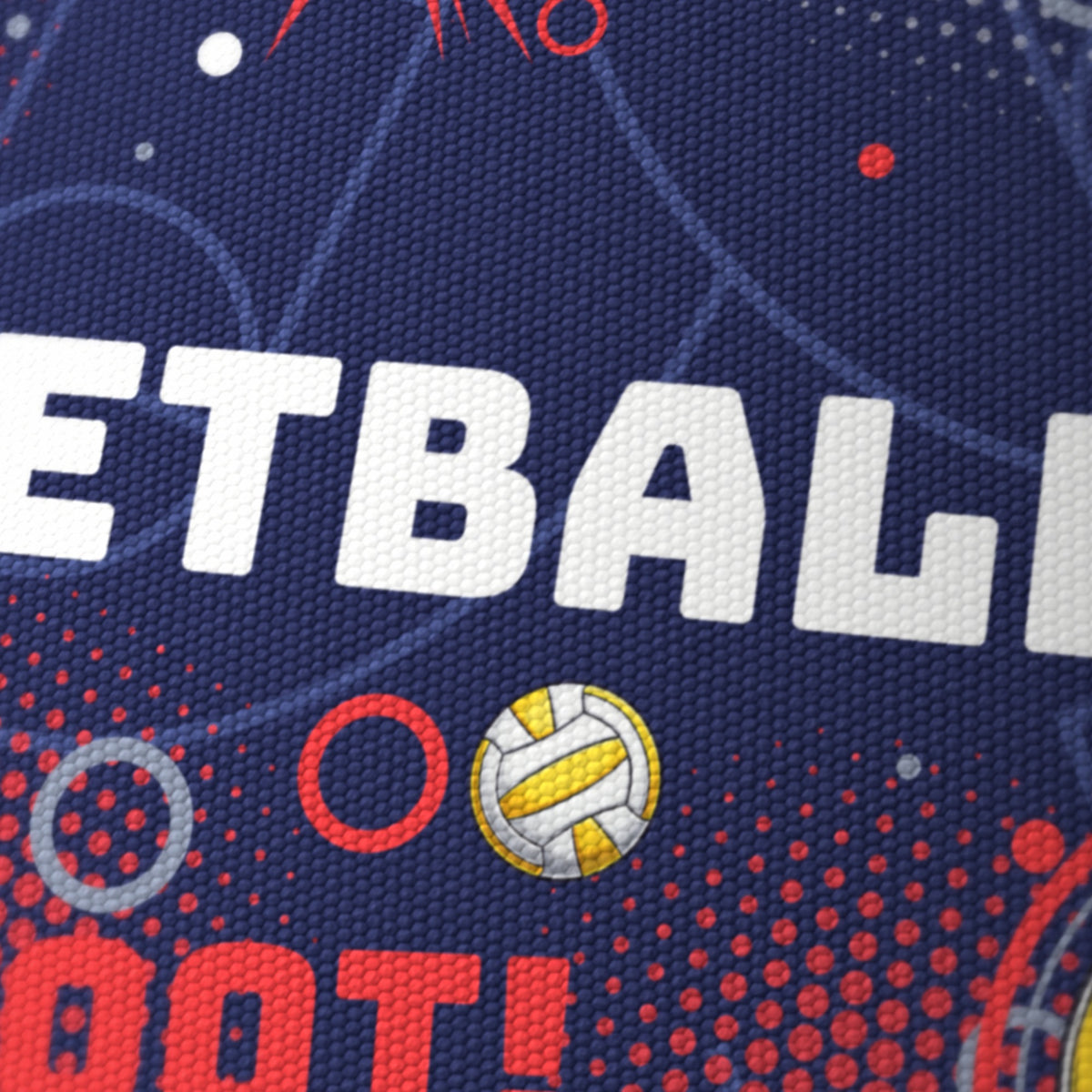Navy Netball Star lampshade - 20cm x 18.5cm Ceiling - photo 6