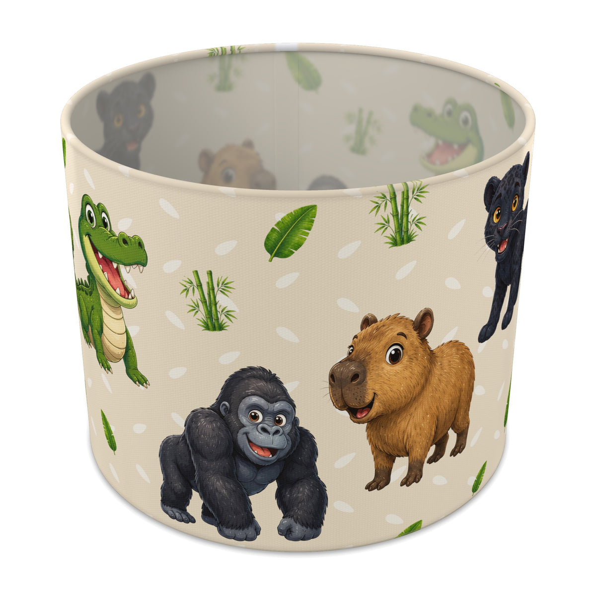 Sand Safari Friends lampshade - 25cm x 20cm Table