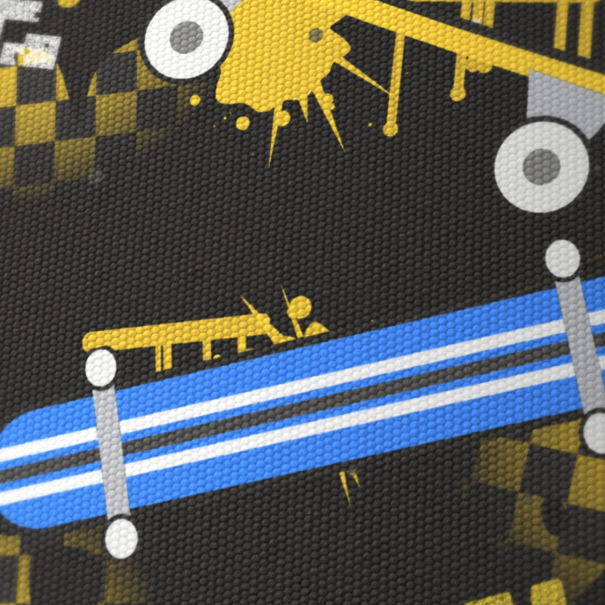 Black Skate Park lampshade - 20cm x 18.5cm Ceiling - photo 6