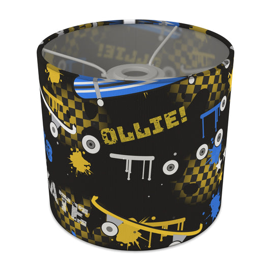 Black Skate Park lampshade - 20cm x 18.5cm Ceiling - main photo