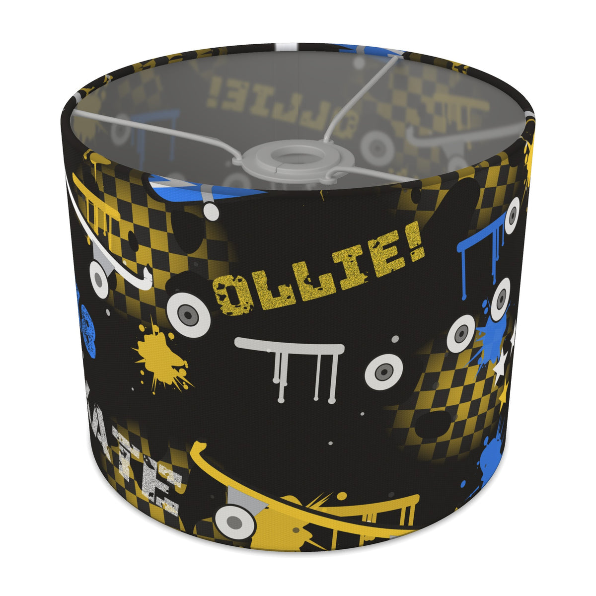 Black Skate Park lampshade - 25cm x 20cm Ceiling