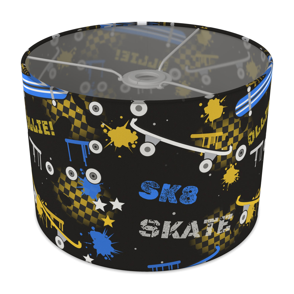Black Skate Park lampshade - 30cm x 21cm Ceiling