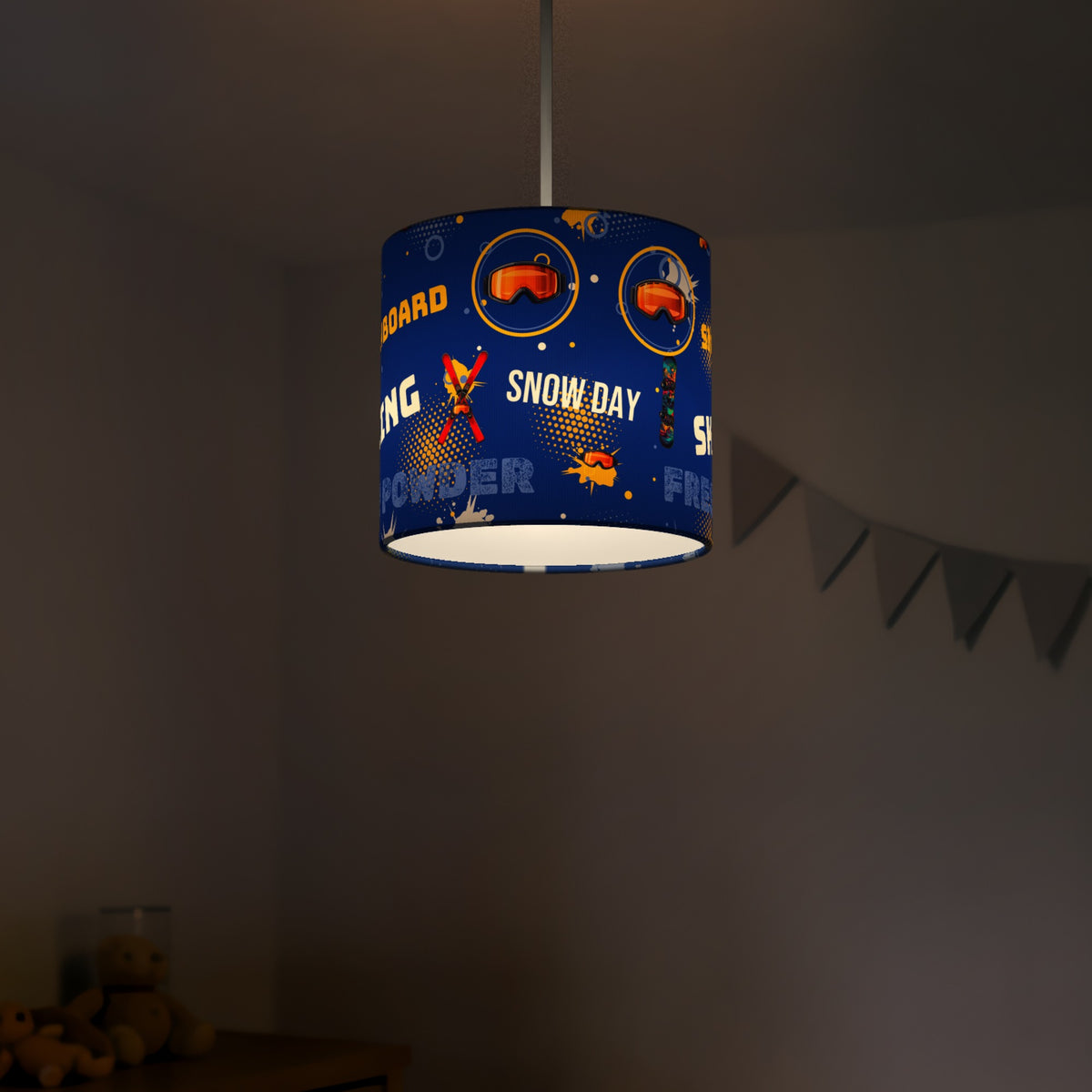 Royal Snow Day lampshade - 20cm x 18.5cm Ceiling - photo 5