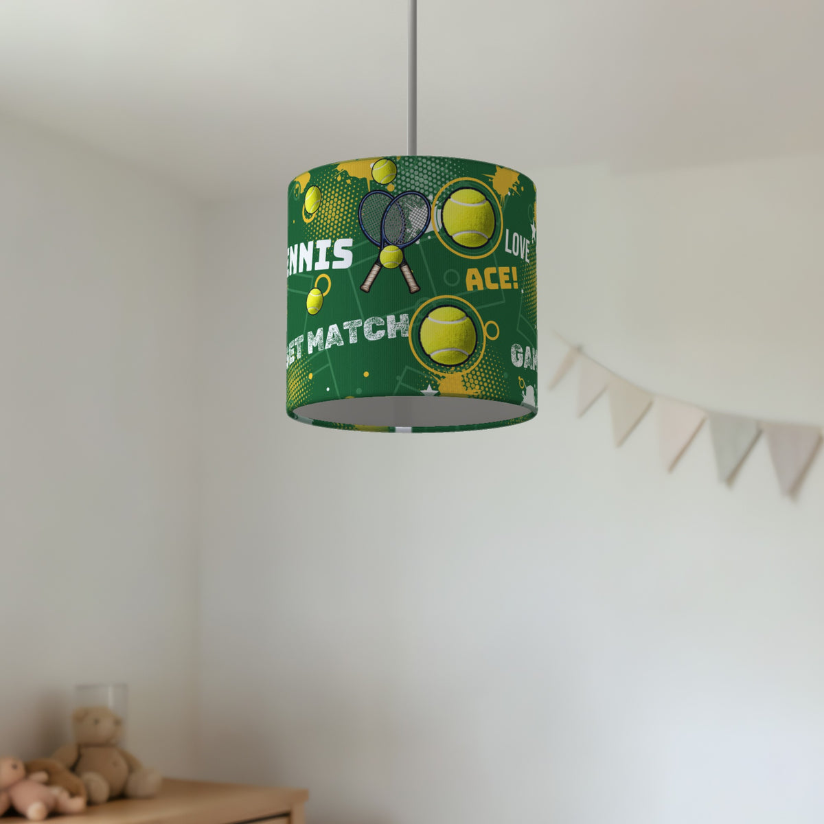 Pitch Tennis Ace lampshade - 20cm x 18.5cm Ceiling - photo 2