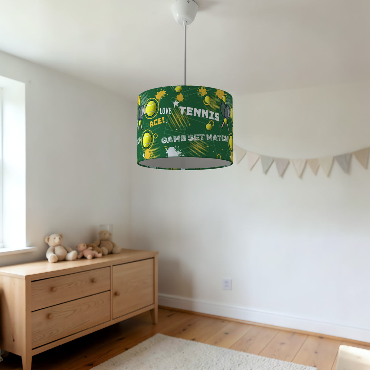 Pitch Tennis Ace lampshade - 20cm x 18.5cm Ceiling - photo 3