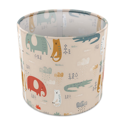 Jungle Safari Animal lampshade - 20cm Table