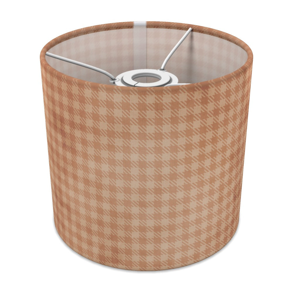 Warm Houndstooth Pattern lampshade - 20cm Ceiling