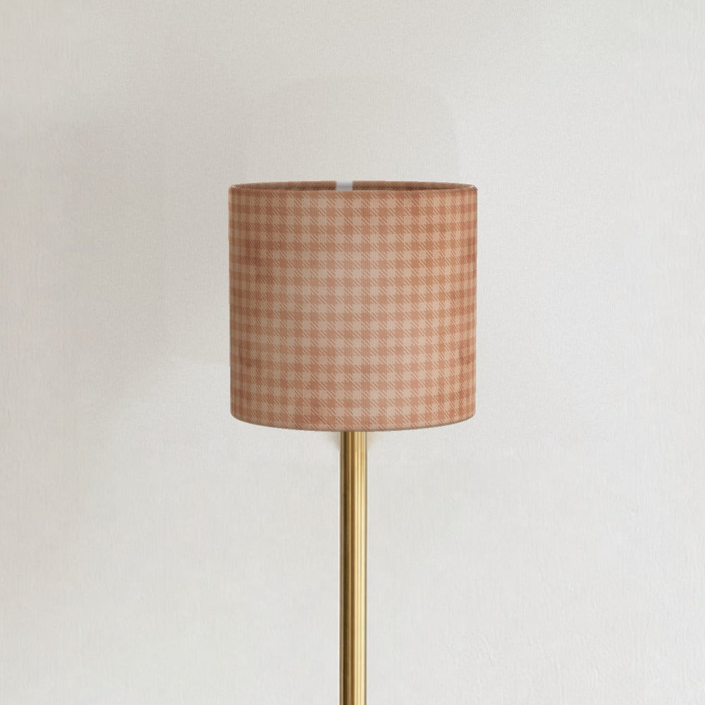 Warm Houndstooth Pattern lampshade