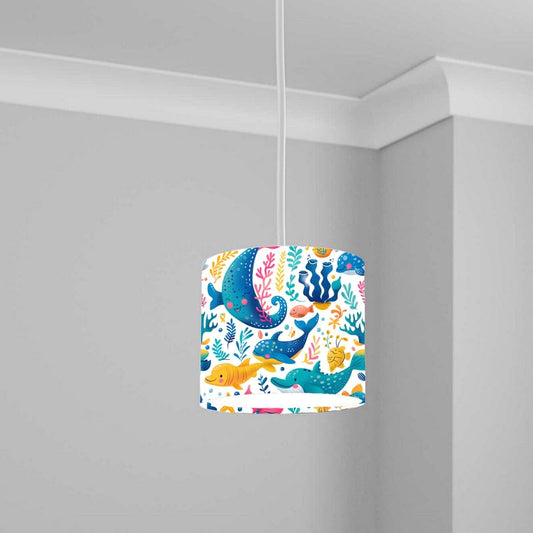 Aquatic Lampshade Kids Bedroom LightShade ver59 20CM X 18.5CM