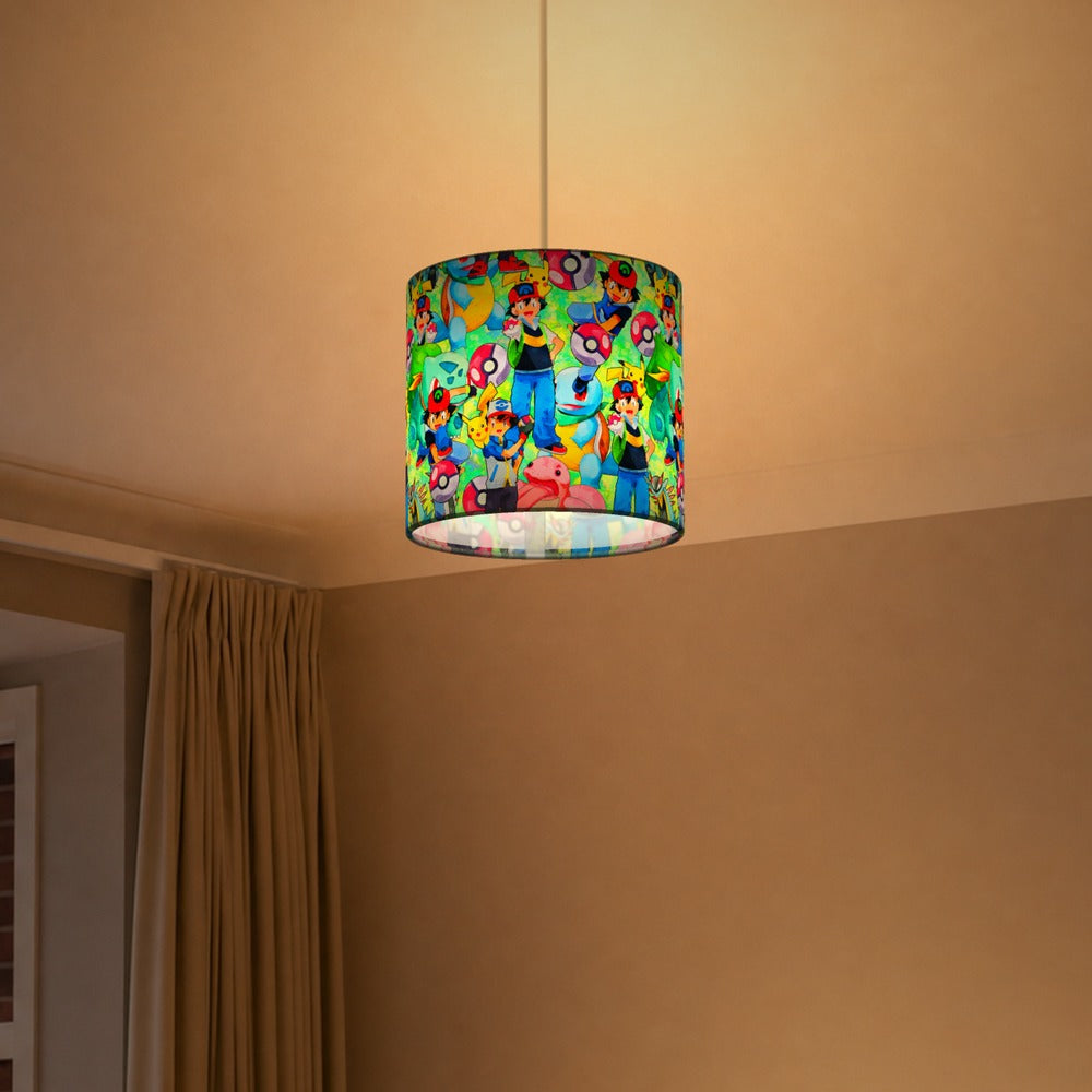 Red Modern lampshade