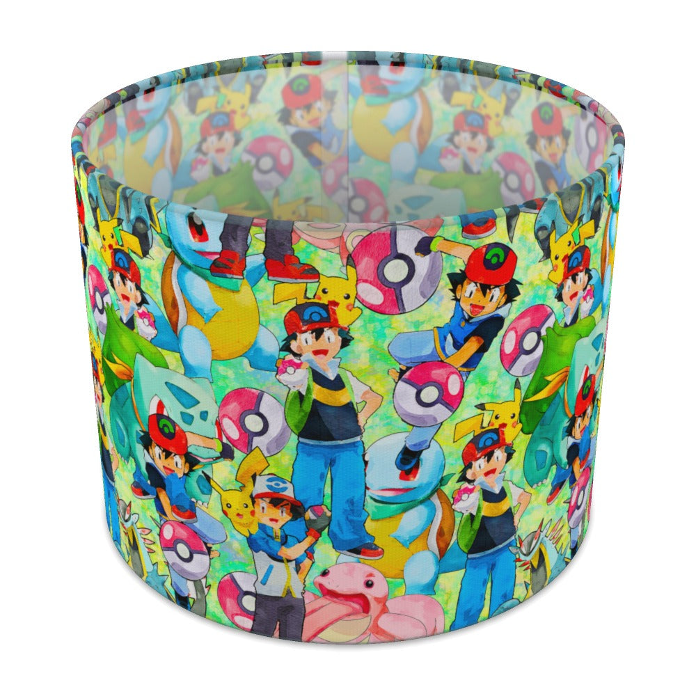 Red Modern lampshade - 25cm Table