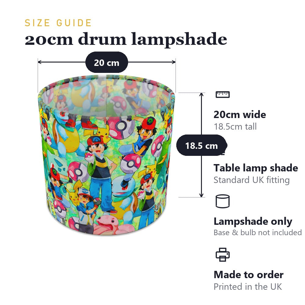 Red Modern lampshade
