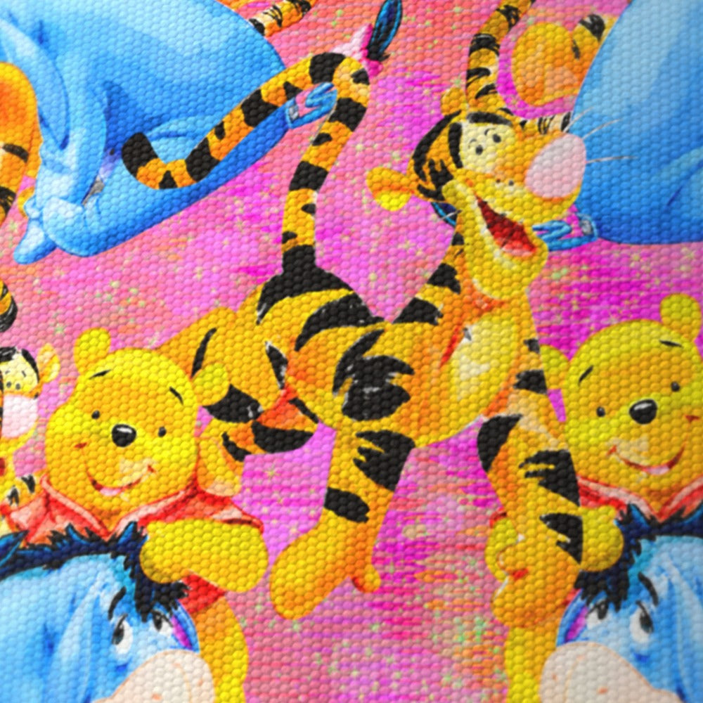 Colorful Animal Friends lampshade
