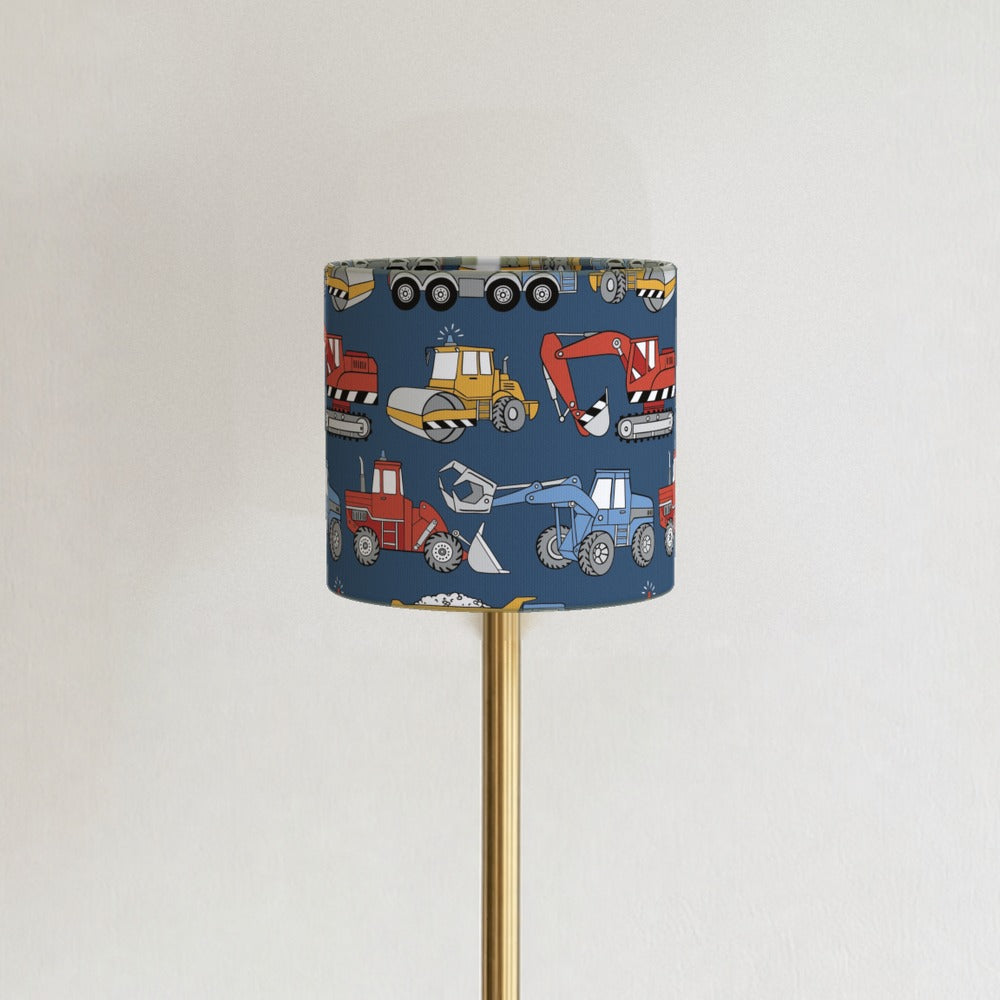 Colorful Construction Vehicle lampshade