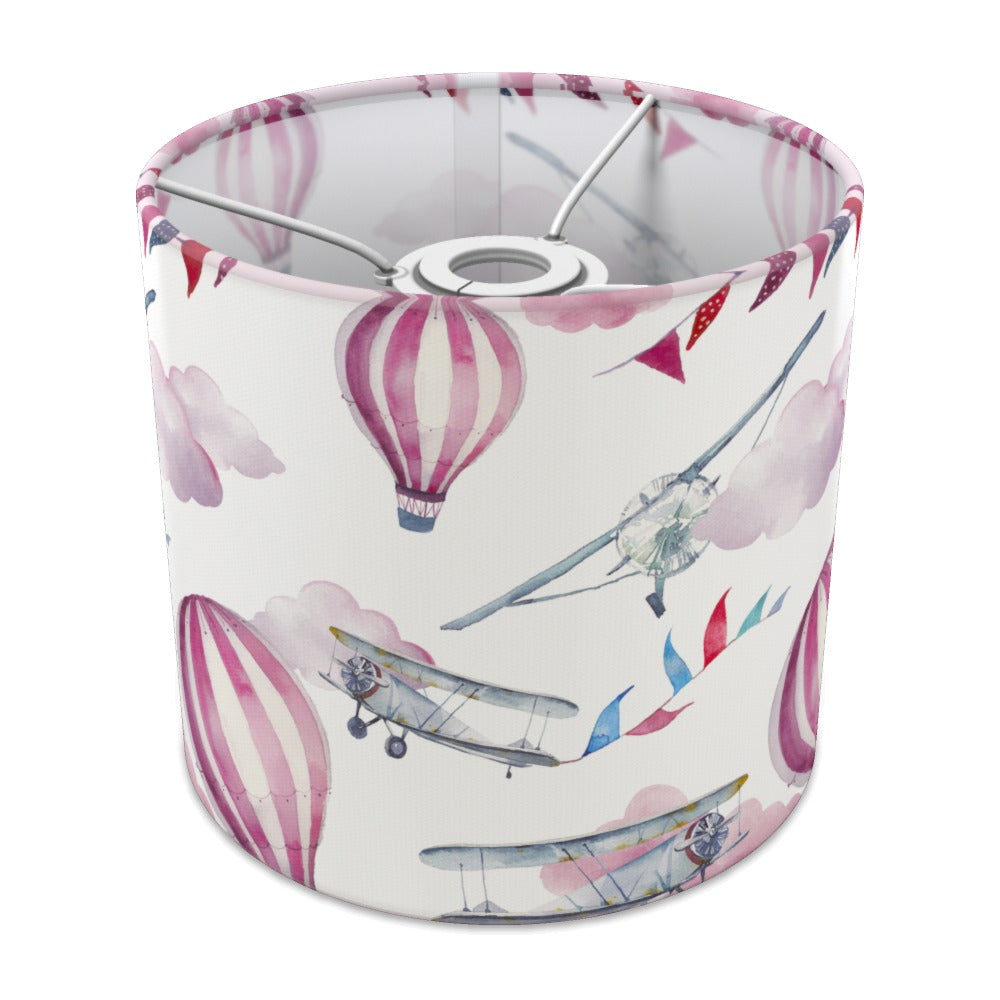 Pink Balloon and Airplane Pattern lampshade - 20cm Ceiling