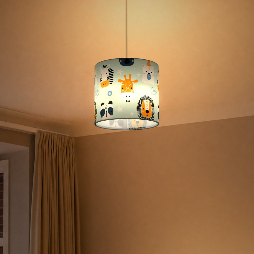 Adorable Safari Animal lampshade