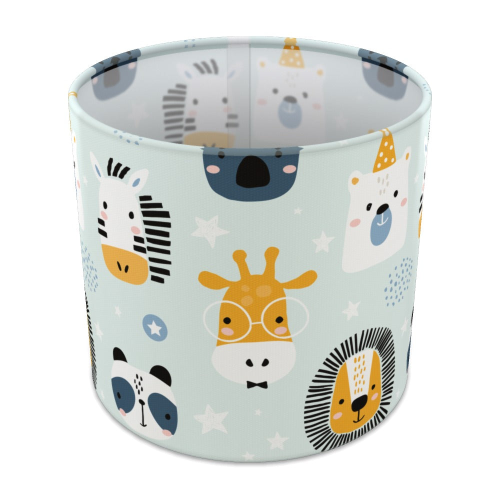 Adorable Safari Animal lampshade - 20cm Table