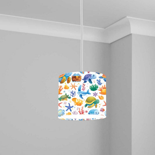 Aquatic Lampshade Kids Bedroom LightShade ver330 20CM X 18.5CM