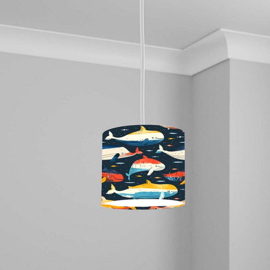 Aquatic Lampshade Kids Bedroom LightShade ver82 20CM X 18.5CM