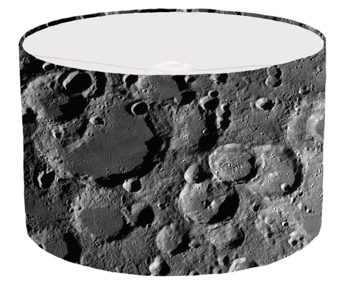 Lunar Surface Textured Ceiling Lampshade Lightshade for Room - 20cm x 18.5cm