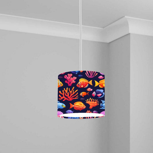 Aquatic Lampshade Kids Bedroom LightShade ver320 20CM X 18.5CM