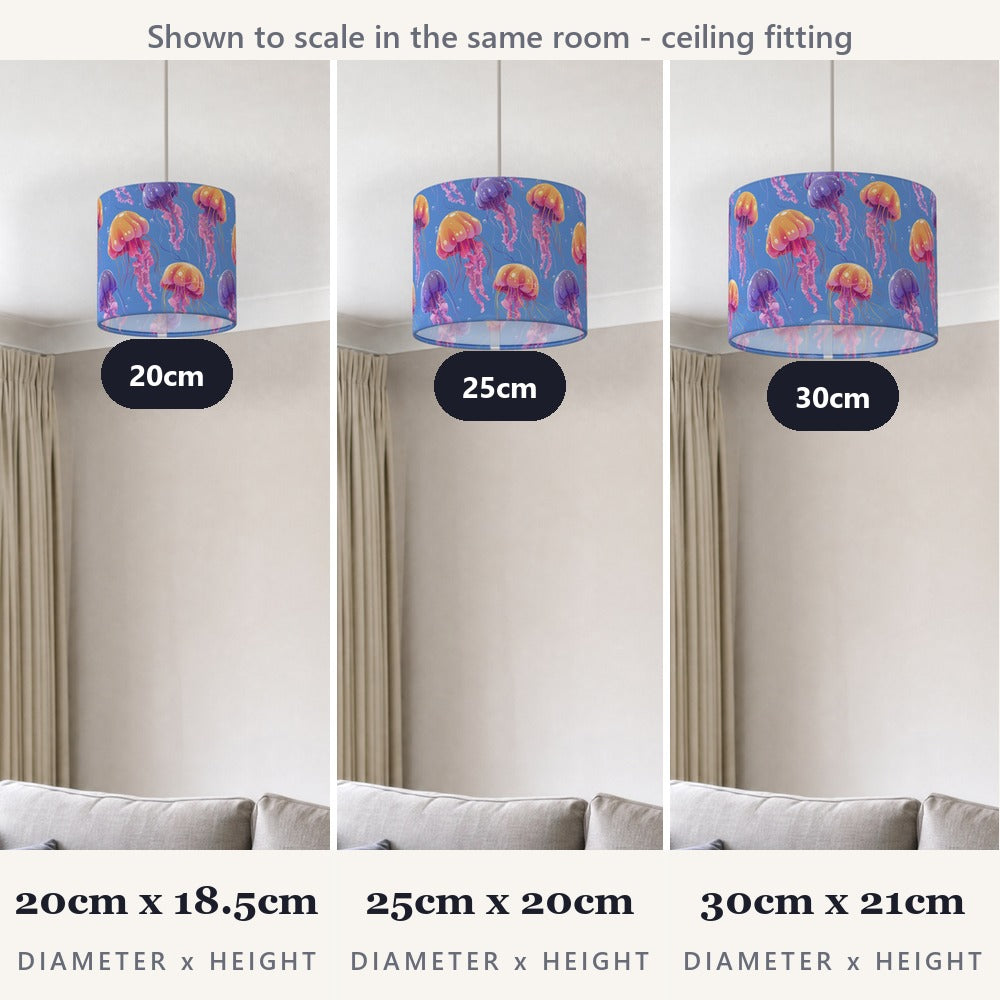 Jellyfish lampshade