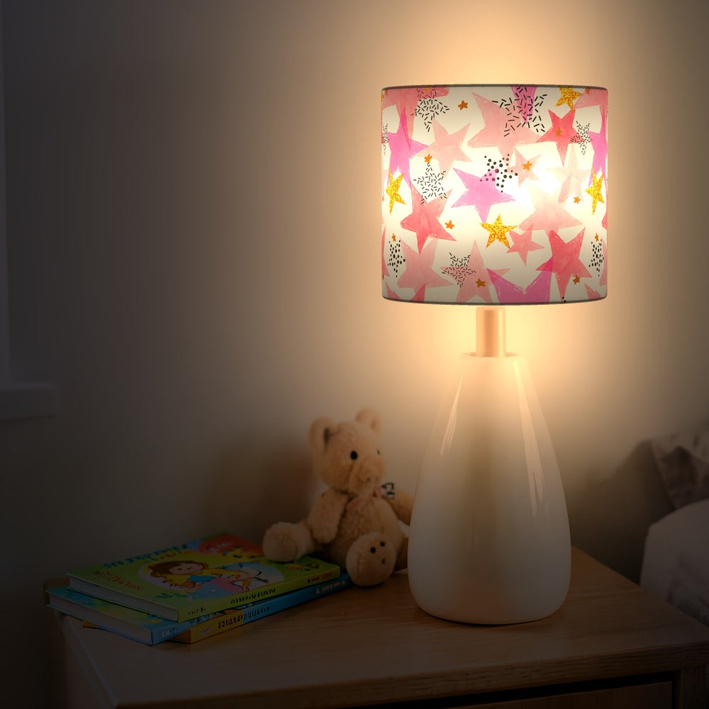 Pink Starry Sky lampshade
