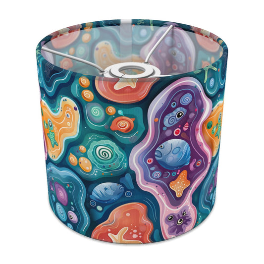 Colourful Swirls with Sea Creatures lampshade - 20cm Ceiling