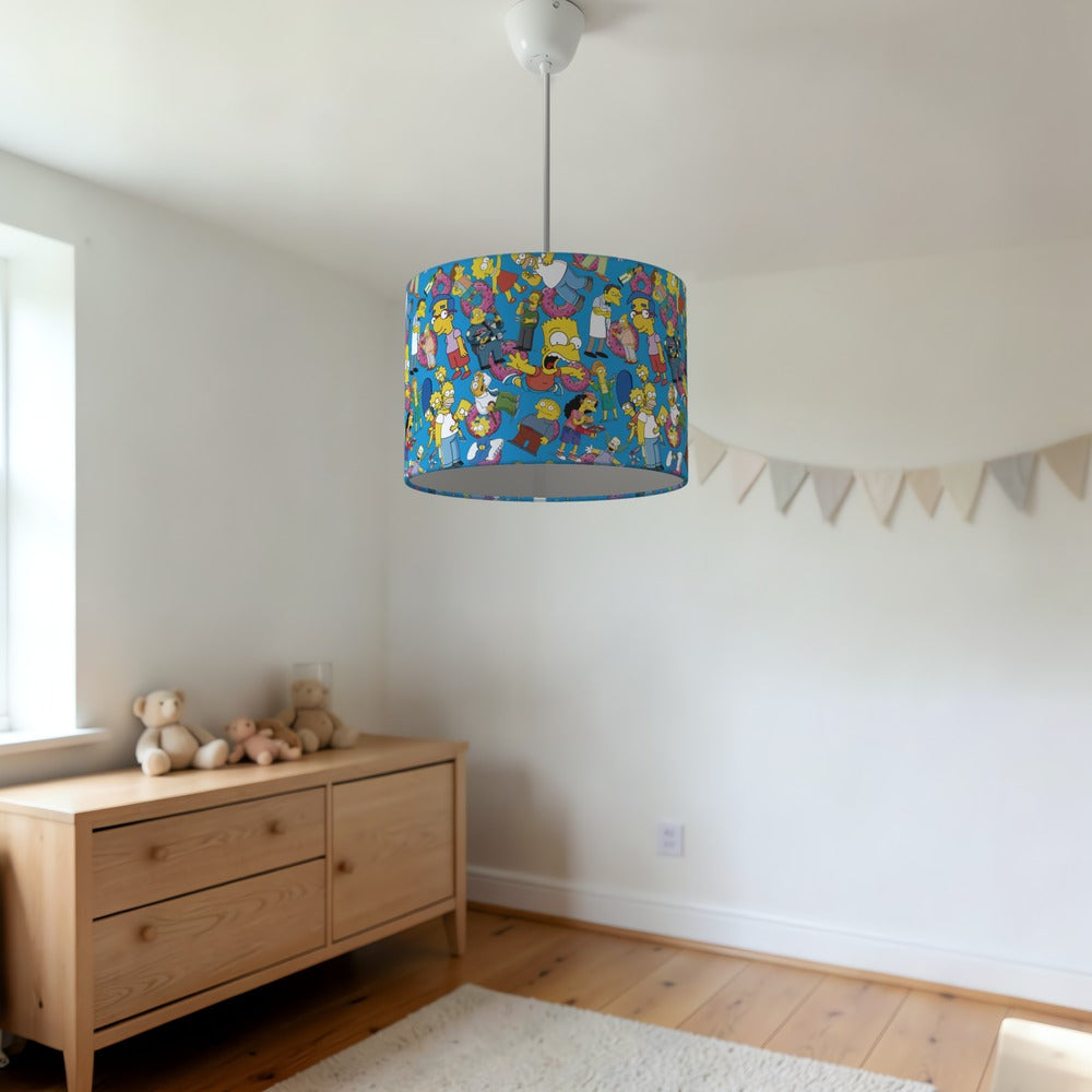 Cartoon Family Fun lampshade
