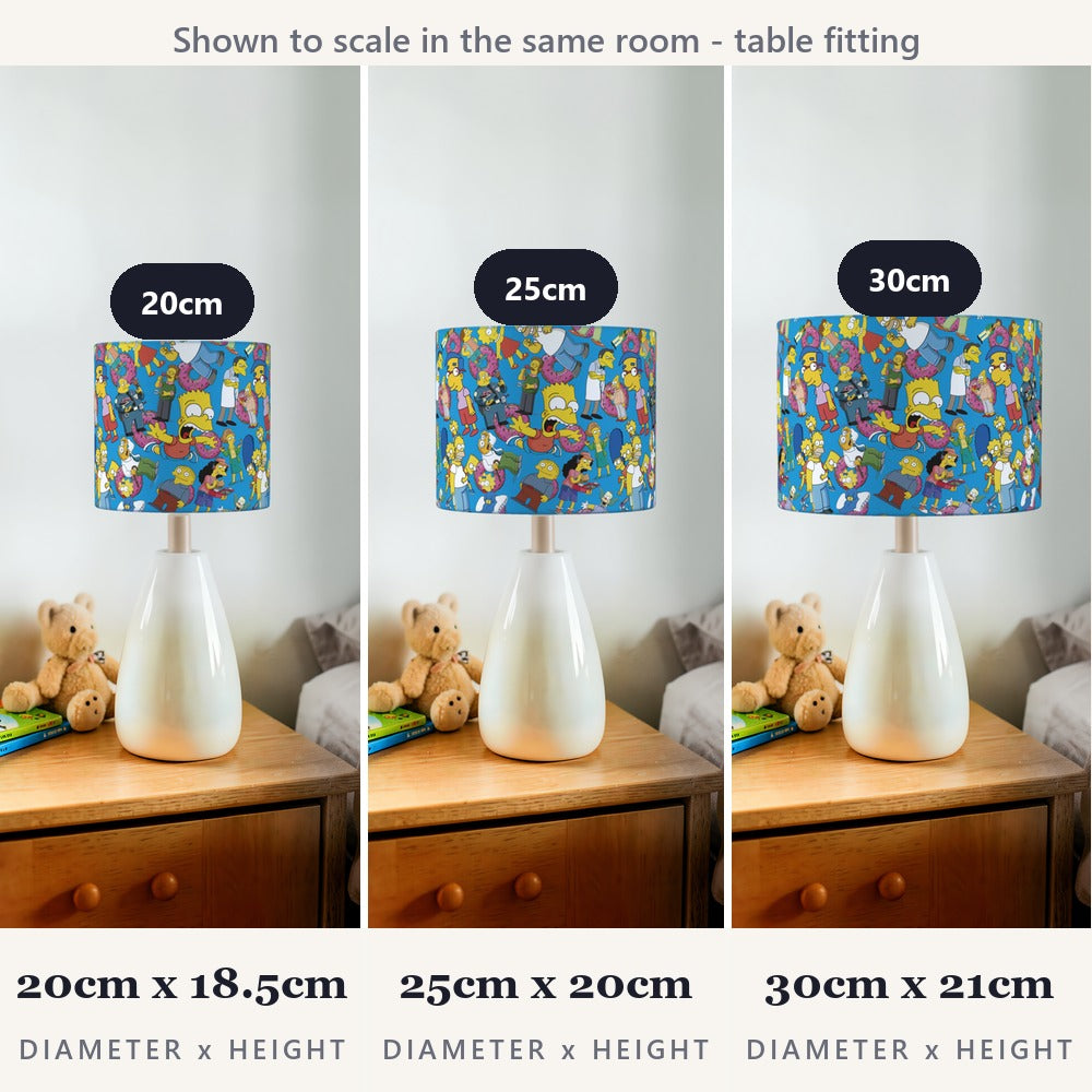 Cartoon Family Fun lampshade