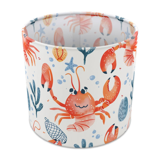 Playful Crabs lampshade - 20cm Table