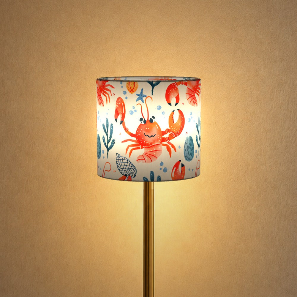 Playful Crabs lampshade