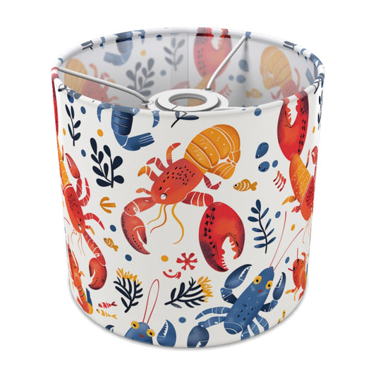 Red Lobsters lampshade - 20cm Ceiling