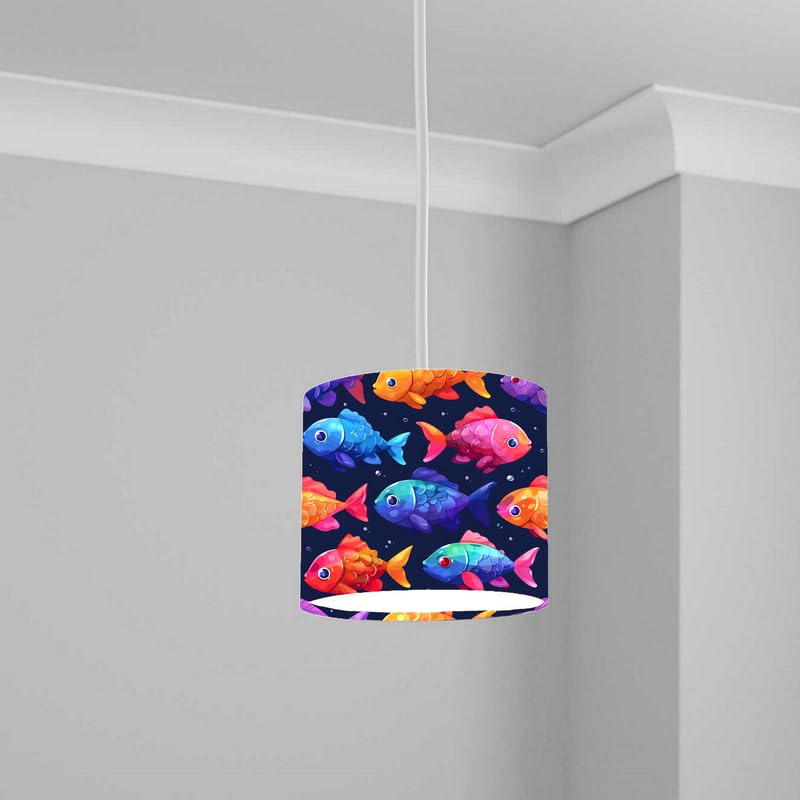 Aquatic Lampshade Kids Bedroom LightShade ver185 20CM X 18.5CM