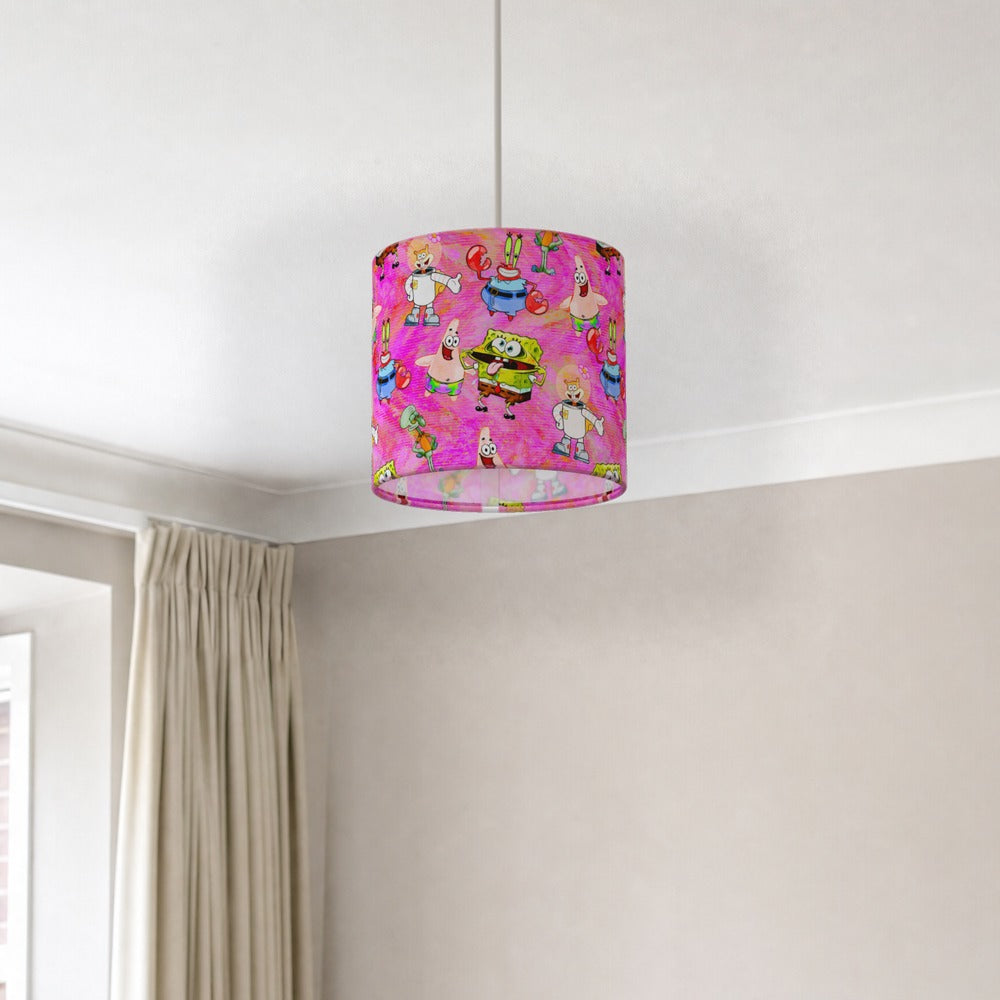 Cartoon Ocean Adventure lampshade