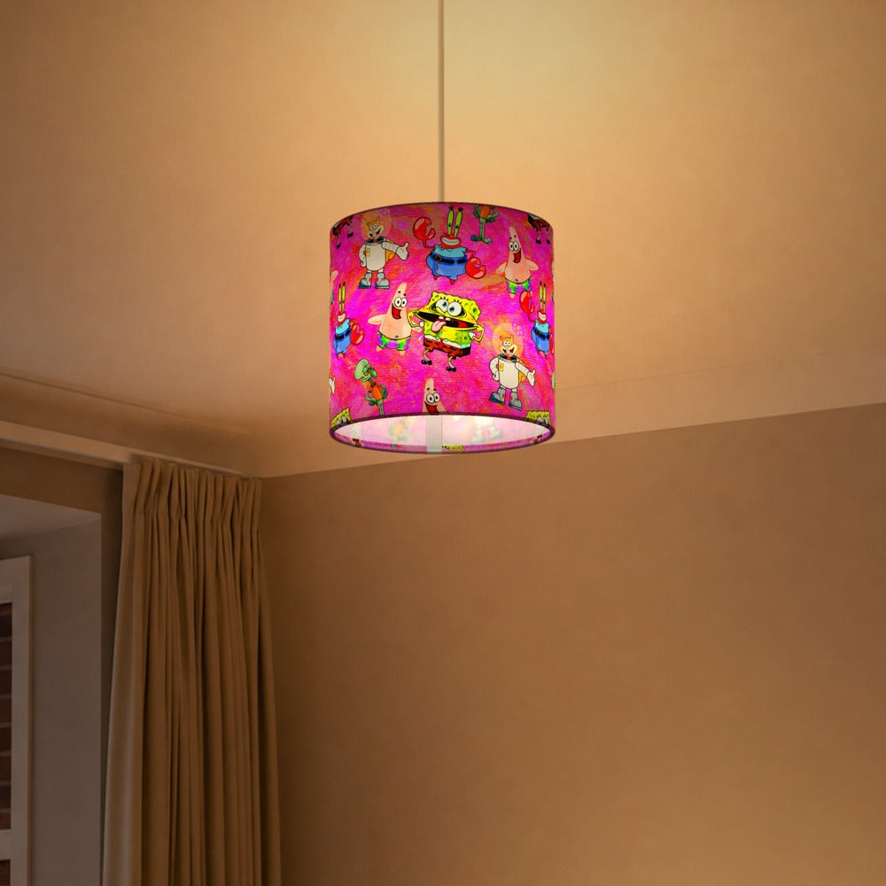 Cartoon Ocean Adventure lampshade