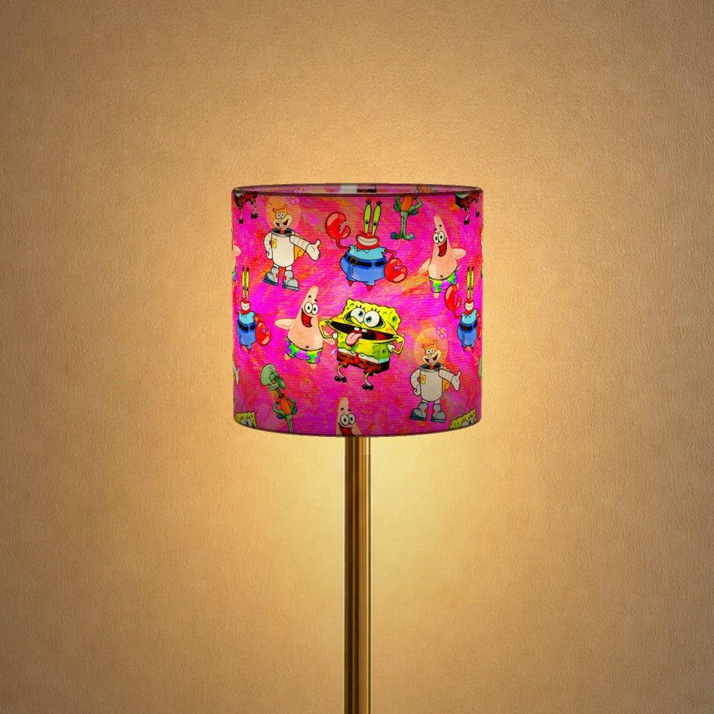 Cartoon Ocean Adventure lampshade