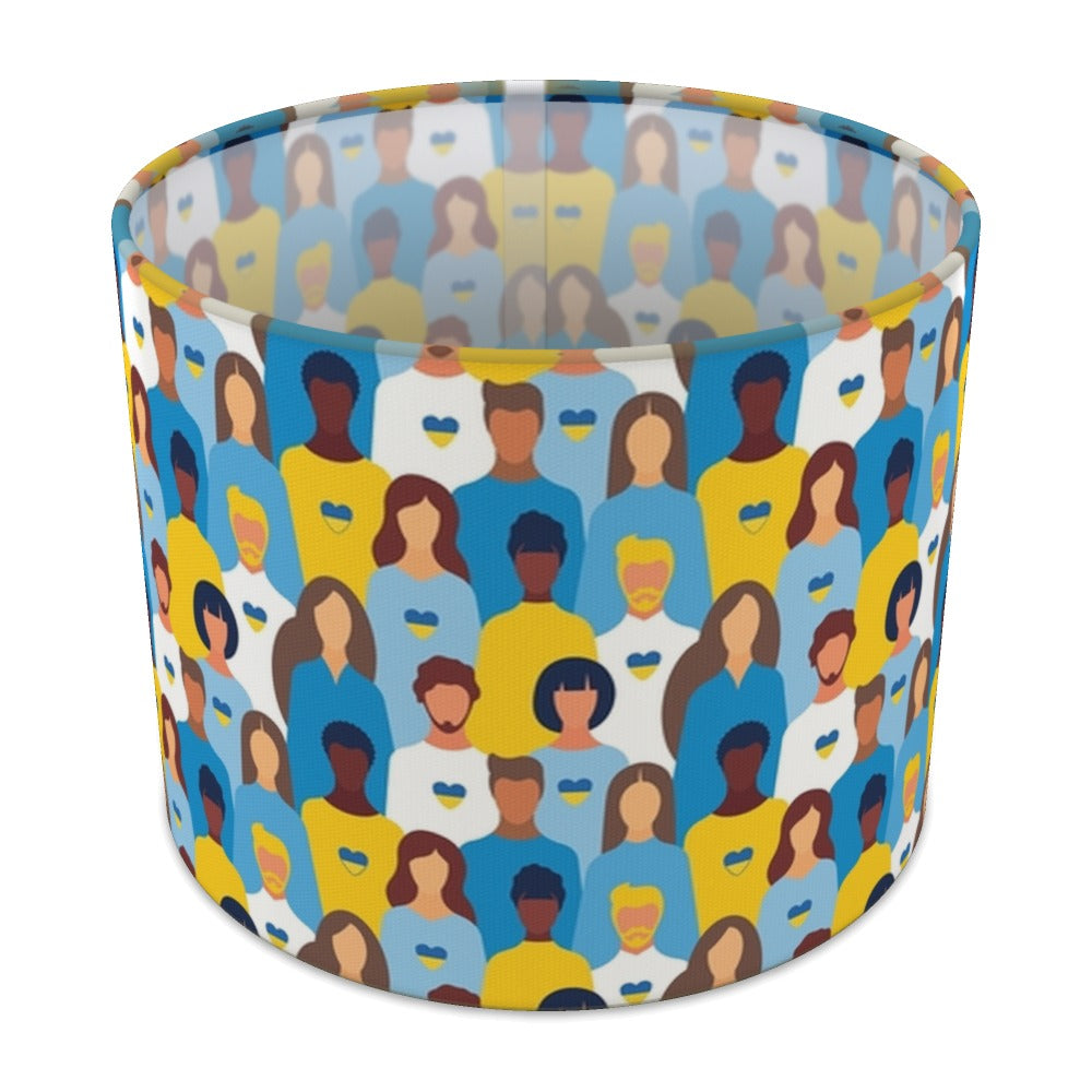 Diverse Unity Pattern lampshade - 25cm Table