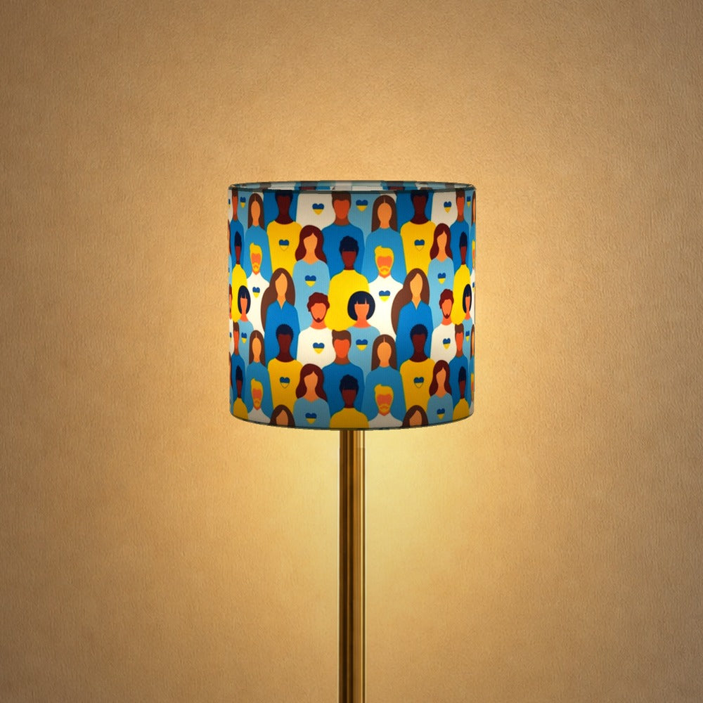 Diverse Unity Pattern lampshade
