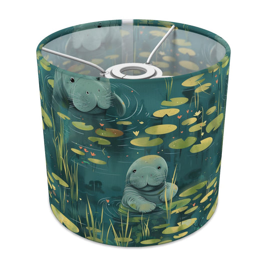Playful Manatees lampshade - 20cm Ceiling