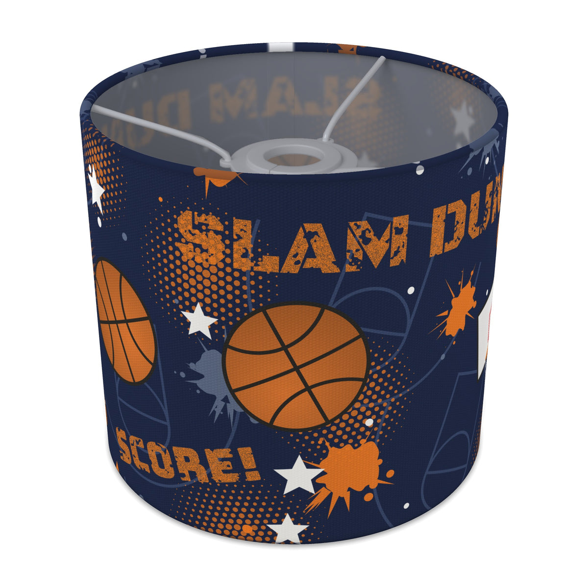 Navy Slam Dunk II lampshade - 20cm x 18.5cm Ceiling - main photo
