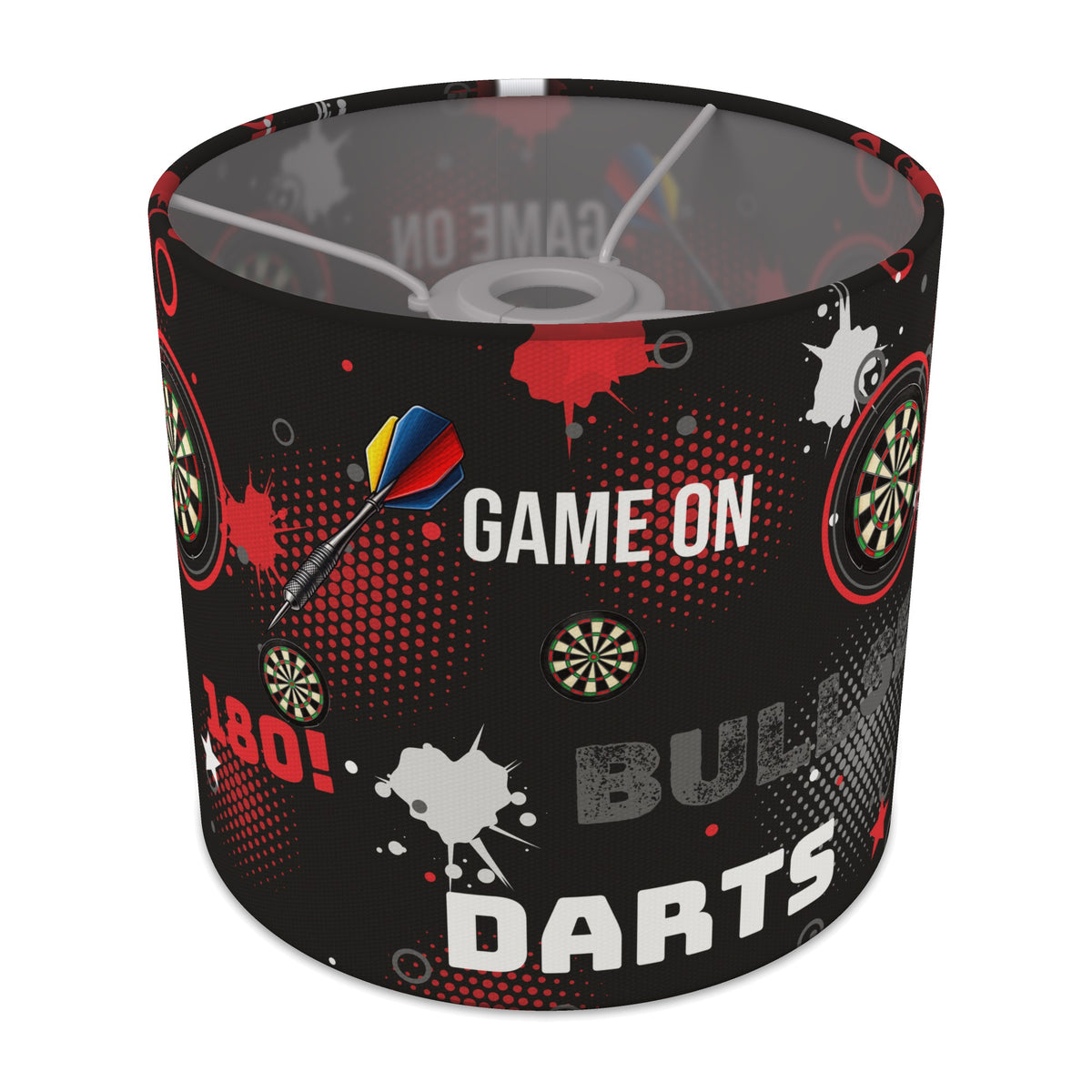Black Darts Night II lampshade - 20cm x 18.5cm Ceiling - main photo