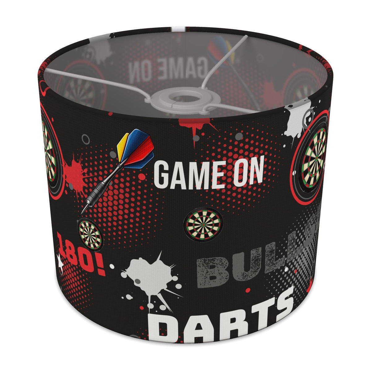 Black Darts Night II lampshade - 25cm x 20cm Ceiling