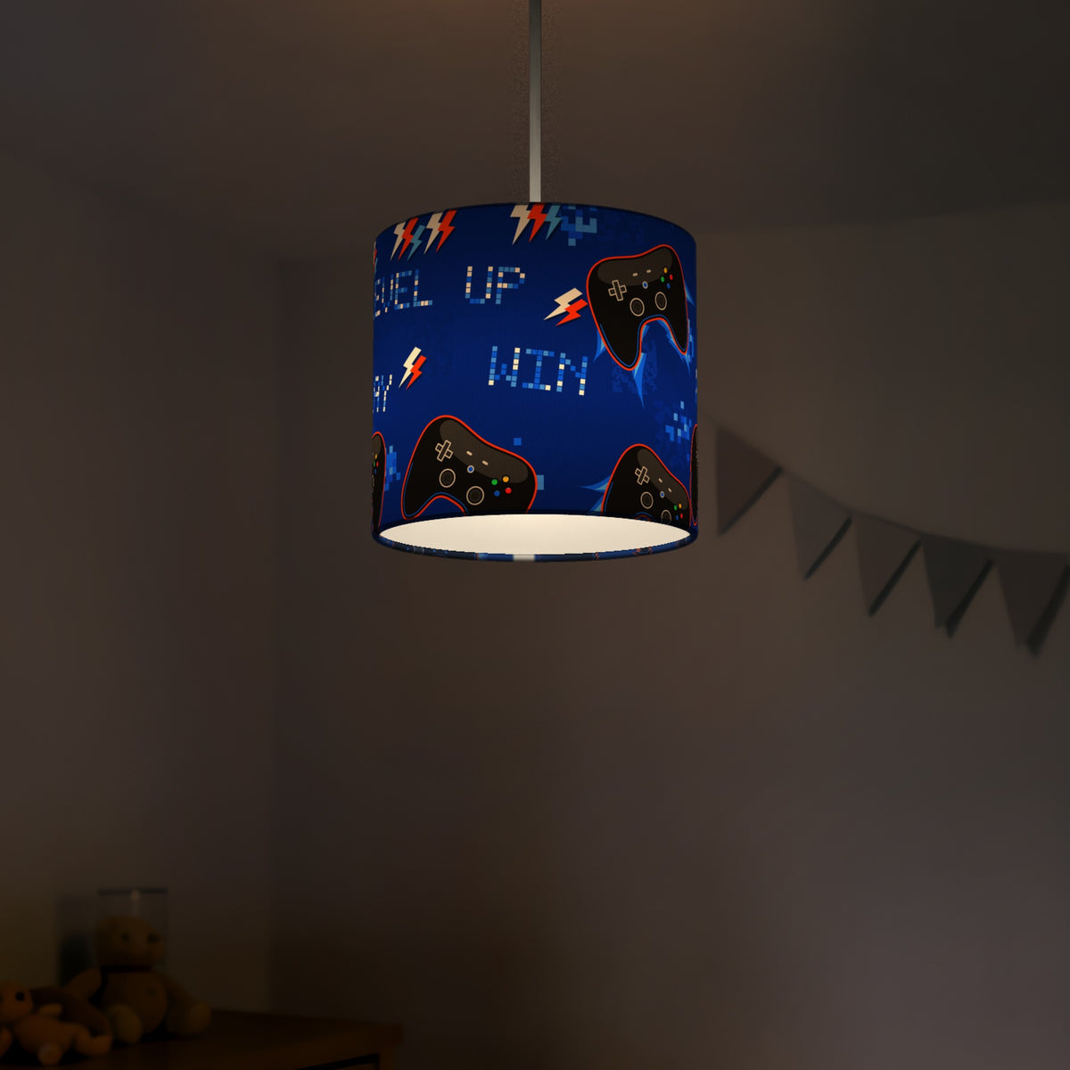 Royal Game On II lampshade - 20cm x 18.5cm Ceiling - photo 5