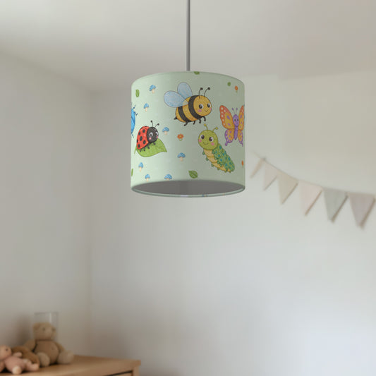 Meadow Garden Bugs II lampshade - 20cm x 18.5cm Ceiling - photo 2
